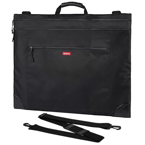 Image of Nicpro Light Weight Art Portfolio Bag, 20 inch x 26 inch Art Canvas Portfolio Case