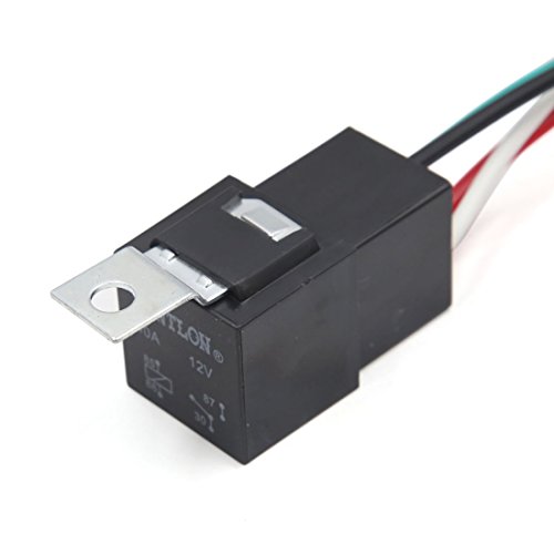 Prise de relais puissance pour voiture DC 12V 24V 40A robuste et haute résistance - 2