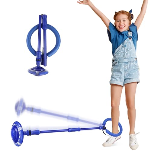 Image of Astrell Skip Ball for Kids with Flashing Lights - Indoor Outdoor Game Fitness Toys for Kids, Cool Christmas Birthday Gifts Toys for Girls Boys Age 6 7 8 9 10+ Year Old