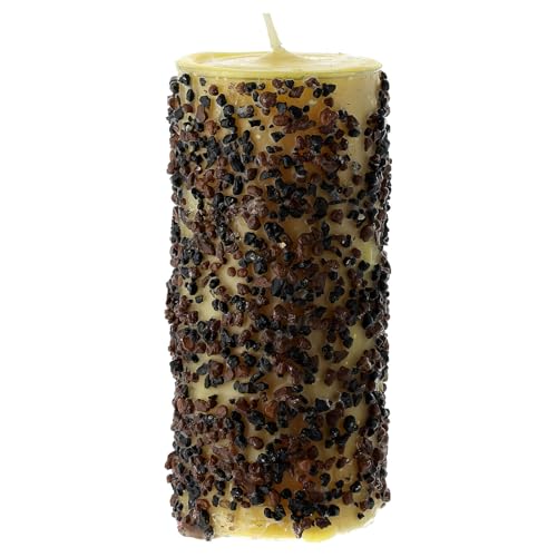Votive Candle, Saint Benedict, Incense, 14 cm