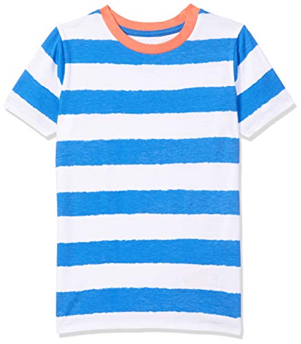 Image of Marks & Spencer Boys Solid Cotton Round Neck Regular Fit Top