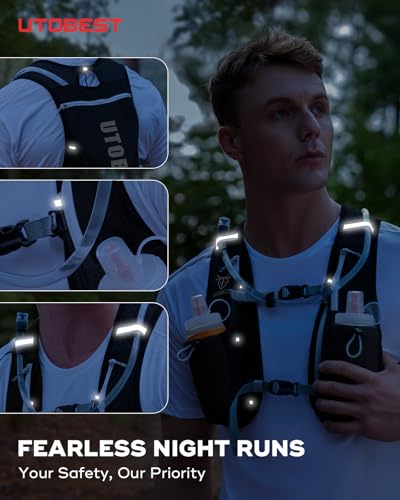 UTOBEST Running Backpacks Lightweight Hydration Pack Functional Running Vest 5L - Image 5