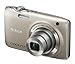 Nikon COOLPIX S3100 14 MP Digital Camera with 5x NIKKOR Wide-Angle Optical Zoom Lens and 2.7-Inch LCD (Silver)