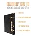Photo Booth Nook Scrapbook Album - (1 count) Large Scrapbooking Journal with Leather Cover - 40 Pages, 2x6