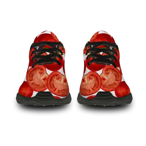 Women's Men's Tomato Shoes Tennis Shoes Running Walking Sneakers Gifts for Him Her3