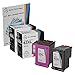 LD Remanufactured HP 63 / 63XL Set of 2 HY Black & Color Ink Cartridges for Deskjet 1110, 2131, 3630, Envy 4520, 4526 & OfficeJet 3830, 3834, 4650, 4655 + FREE Pack of 4x6 Glossy Photo Paper
