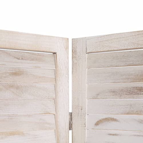 Biombos de Madera 5 Paneles Marca vidaXL