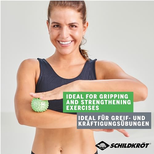Schildkröt Massageball 2er Set I Noppenball für Hals, Rücken, Beine & Füße I Faszienball zur Selbstmassage… – Ansicht 4