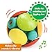 Bright Starts Wobble Bobble Activity Ball Toy, Baby & Toddler Crawl Toy, Interactive Sounds & Textures, Ages 3 Months+
