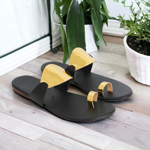 Image of DFR Women Casual Cushioned Flat Slippers Woman