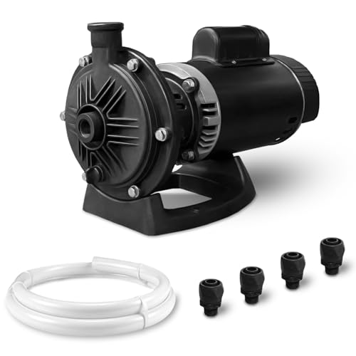 PB4-60 Booster Pump 3/4 HP Fit for Polaris 180 280 380 480 3900 Kreepy Krauly＆Letro Legend Pressure Pool Cleaners