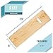 Transfer Board and Slide Board with Handles,Made of Heavy-Duty Wood, Mobility Aid for Senior,Handicap,Holds up to 500 Pounds,29x8x0.75