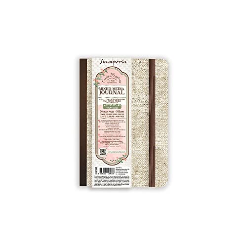 Create Happiness Paper Mixed Media Journal A6-36 Blank Pages/300gsm -JCH01A6