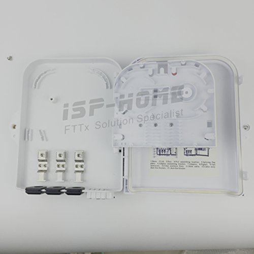 8 Port Ftth Fiber Optic Termination Box 1X4/1X8Core Outdoor Fiber Optical Splitter Distribution Box #TOP3