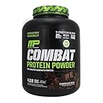 MusclePharm Combat Protein Powder, 5 Protein Blend, Chocolate Milk, 4.1 Pounds, 52 Servings