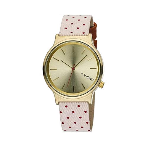 KOMONO Reloj Unisex Analogico Cuarzo con Correa de Tela KOM-W1837 KOMONO Reloj Unisex Analogico Cuarzo con Correa de Tela KOM-W1837