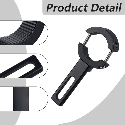 Suysion Motorrad Scheinwerfer Halterung 22–38 mm – Verstellbare Motorrad Licht Halterung für Lenker Gabel Sturzbügel – Universal Scheinwerfer Halter M otorrad für Zusatz- & Nebelscheinwerfer