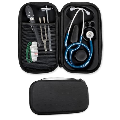 GIMA CASO PORTA ESTETOSCOPIO Nergro Estuche rígido protector para estetoscopios tubulares