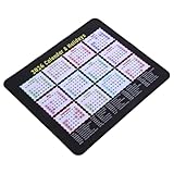 Planifiez vos vacances en toute simplicité : grâce aux dates importantes et aux jours fériés imprimés directement sur le tapis de souris calendrier 2026, organisez rapidement vos accessoires de bureau et ne manquez plus jamais un événement majeur