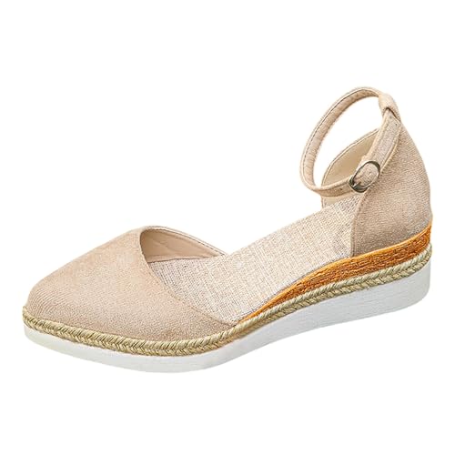 Chaussures plates de mariage et marche au jardin pour femme