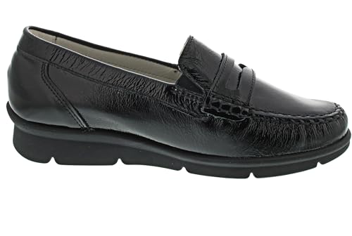 Waldläufer K-Inga Women's Moccasins in Black, Size 53