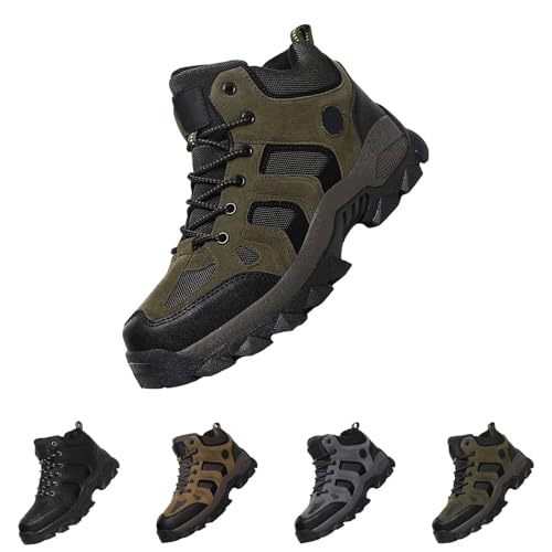 Chaussures de randonnée homme légères et bottes d'hiver en cuir