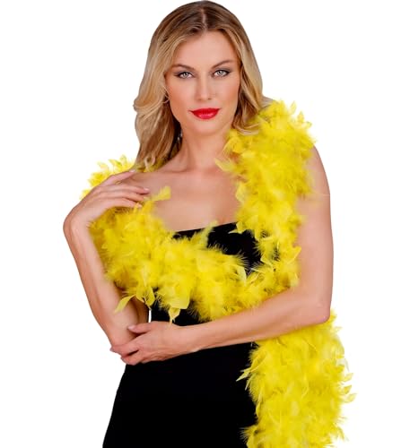 TrendandStylez Federboa 180cm in 30 Farben | Kostüm Accessoire für Damen | Federschal für Karneval, Fasching, 20er Jahre Party & JGA | Perfekt für...