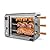 Brazilian Flame Churrasco® Gas Rotisserie Oven Grill Roaster with Auto Rotating Skewers for Rotisserie Chicken, Brazilian Style BBQ and Churrasco, Shawarma Machine, Propane Grill