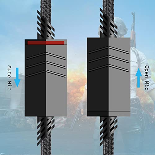 Cable auxiliar con función mute para Astro A40, 2 metros miniatura 3