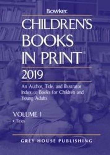Children's Books in Print, 2019      Hardcover – December 1, 2018