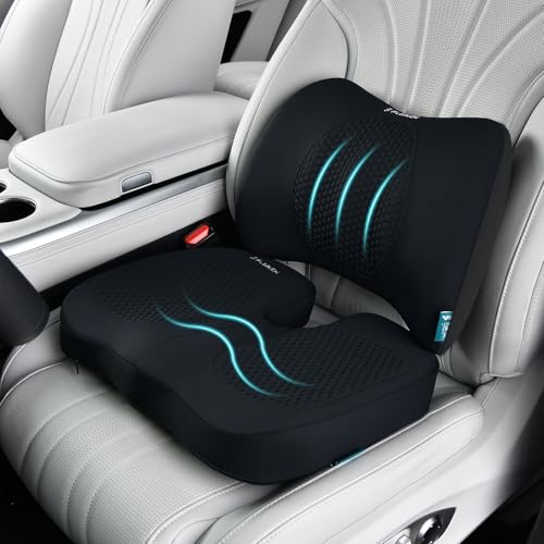 FLORICH Car Seat Cushion and Back Support for Office Chair