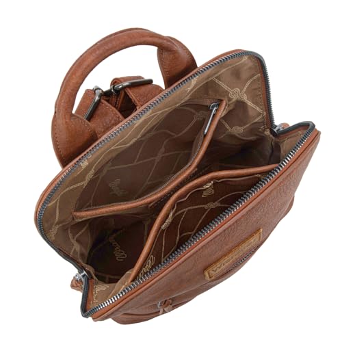 Image of Montana West Wrangler Backpack Purse for Women Mini Backpack Purse Cute Ladies Bookbag Travel Work Daypacks Bags WG186-9116BR
