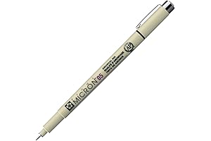 Sakura Pigma Micron 05 Drawing Pens: Ultra-Precise 0.45mm Microns with Archival Ink