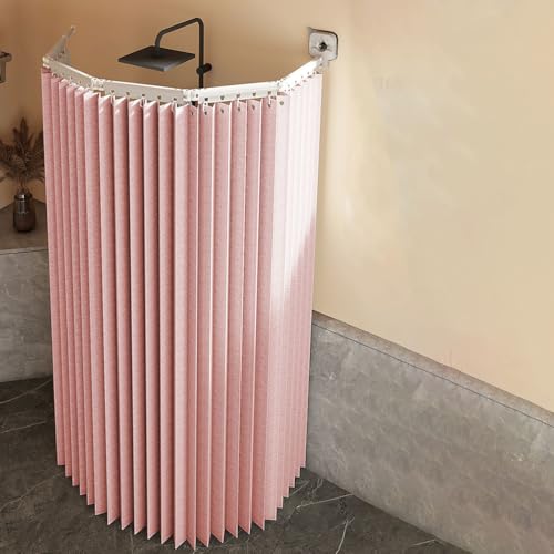 Barre de douche en L réglable sans perçage avec ventouses - 2