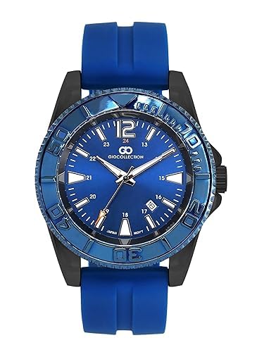 Gio Collection Analog Stylish Watch for Men Water Resistant Fashion Watch Round Shape with 3 Hand Mechanism Wrist Watch for Men & Boys to Compliment Your Look/Ideal Gift for Male - G3106 (B0D6GR9P4Z) Amazon Price History, Amazon Price Tracker