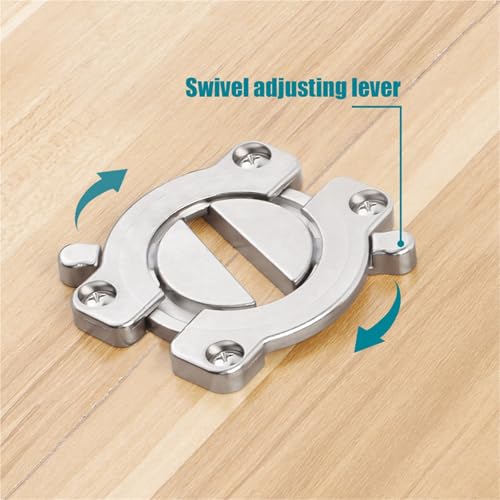 Verrous de table pliables x10 - Charnière robuste pour bureau et fixation de planche