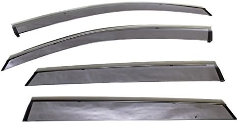 Genuine Subaru F0010AL500 Side Window Deflectors, 1 Pack