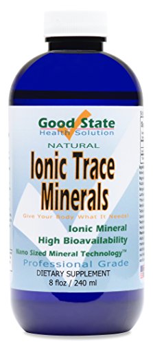 Good State Liquid Ionic Trace Minerals (96 servings at 125 mg - 8 fl oz)