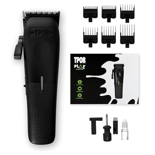 TPOB Mini Play Professional Hair Clippers Without Charge Stand (Black)