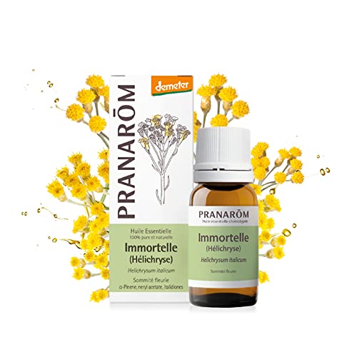 PRANARÔM - Immortelle DEMETER - Huile Essentielle Chémotypée - Soin de la peau & Bleus - 100% Pure Et Naturelle - HECT - 2 ml