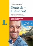 Langenscheidt Deutsch - alles drin: Wortschatz und Grammatik - nachschlagen, lernen und üben (Langenscheidt Alles drin!)