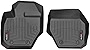 WeatherTech Custom Fit Front FloorLiner for Volvo XC60 (Black)