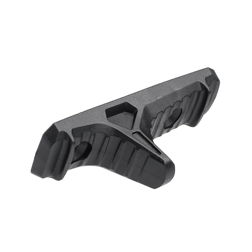 Tactical Mlok LINK Anchor Polymer HandStop Vorderer Griff mit Kabelmanagement für MLOK Rail Handschutz System (Schwarz)