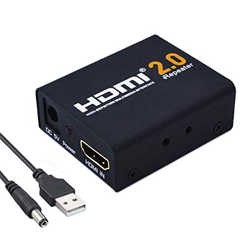 2160P 3D 4K HDMI Signal Repeater Extender Booster Adapter Over Signal HDTV 60
