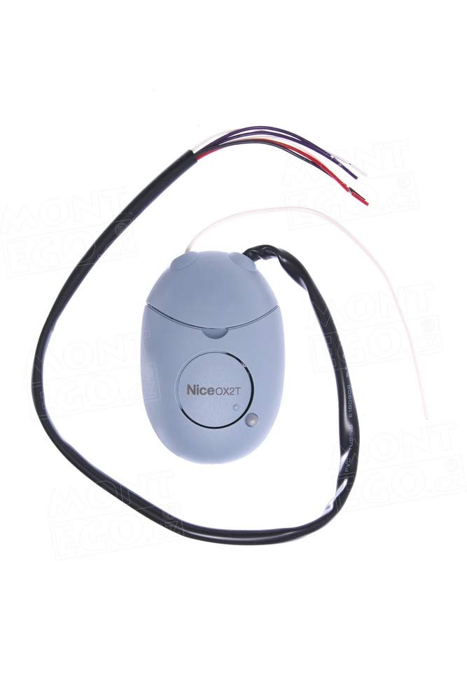 Receptor precableado universal 433,92 MHz 2 canales con transmisor incorporado código : OX2T