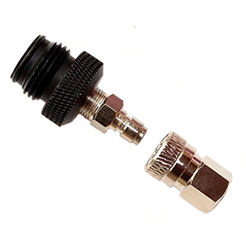 Outdoor Guy Coil Remote Hose line Quick Disconnect Male & Female Set with Male Fill Adapter