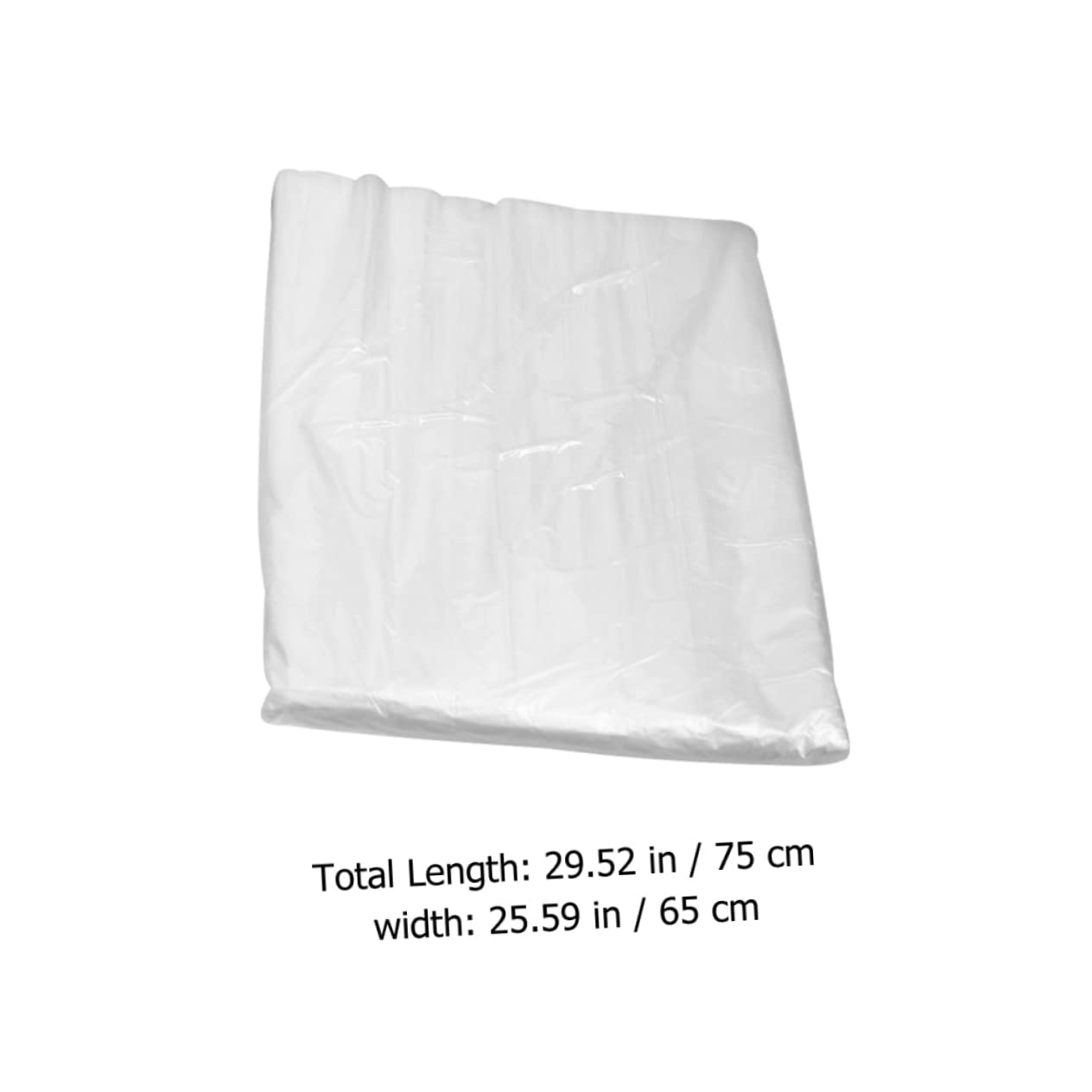 IWOWHERO Wooden Basin Cover Foot Bath Bag 80pcs Disposable Foot Bath Tub Liners for Spa Salons