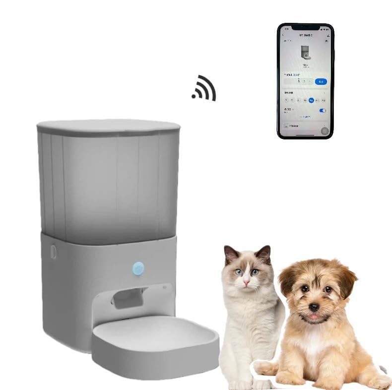 Distributore Automatico for Cani E Gatti, Programmato E Dosato, Distributore Intelligente Con Controllo Remoto