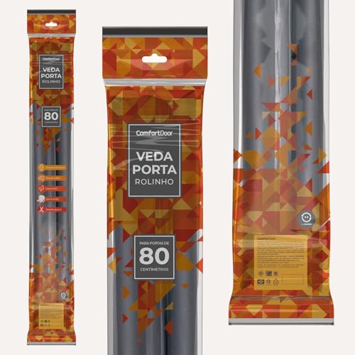 Veda Porta Rolinho em Couro Sintético – Isolamento Térmico, Acústico, Protege Contra Insetos e Luz –