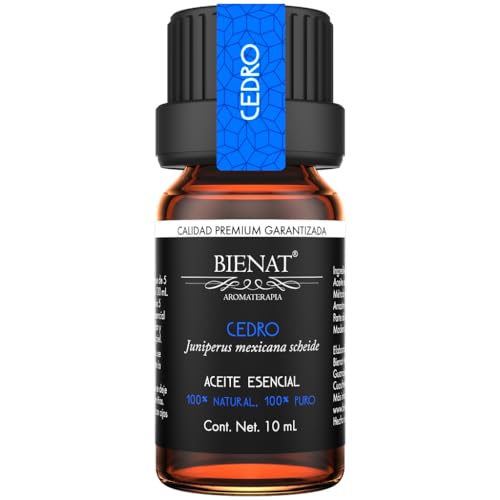 Opiniones de Shampoo para Jacuzzi en Walmart los 5 mejores. 41 BIENAT AROMATERAPIA Aceite Esencial de Cedro 10mL | 100% Puro y Concentrado | Ideal para Difusor de Aromas, Humidificador, Aromaterapia, Masajes, Meditación, Jabones y Velas |...